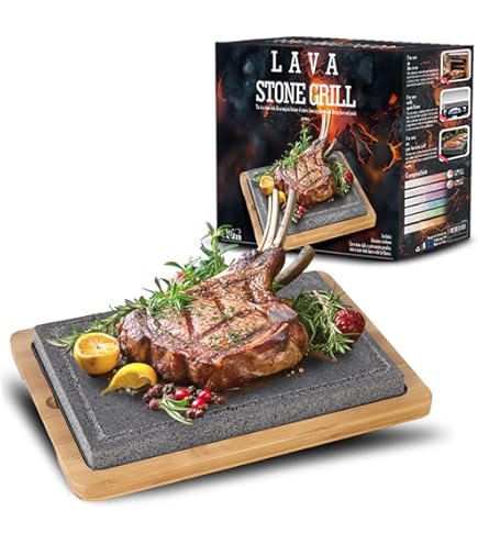 Hida Lava stoneプレート 2〜4人用 マドエレン ブラックブロック / ラヴァ(溶岩石) 14×14×7